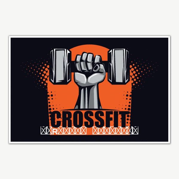 Crossfit Gym Poster Art