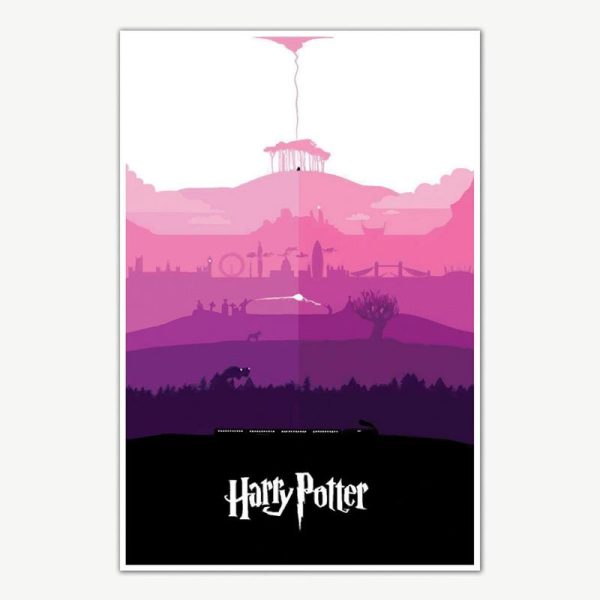 Harry Potter Movie Series Poster For Room