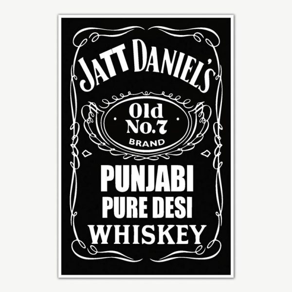 Jatt Daniels Poster Art