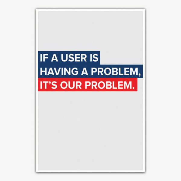 It's Our Problem Poster