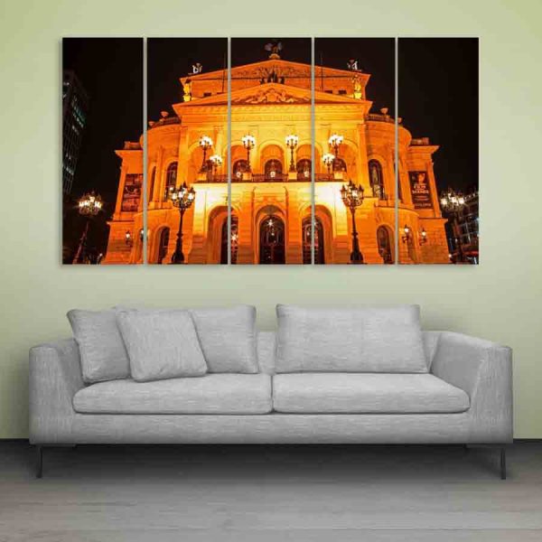 Multiple Frames Frankfurt Wall Painting (150cm X 76cm)