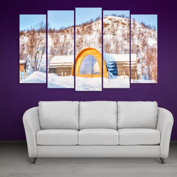 Multiple Frames Beautiful Landscape Wall Painting for Living Room