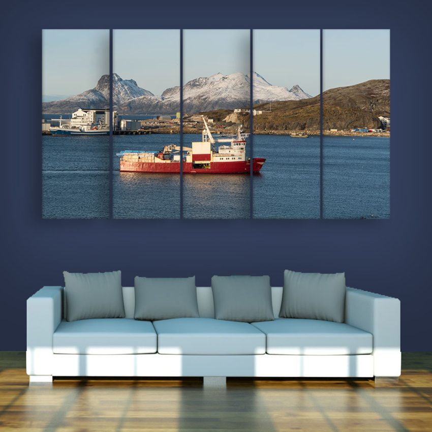 Multiple Frames Beautiful Nature Wall Painting for Living Room