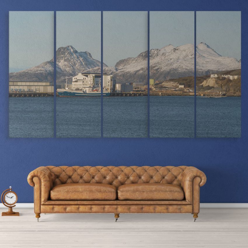 Multiple Frames Beautiful Nature Wall Painting for Living Room