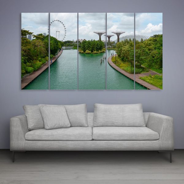 Multiple Frames Beautiful London Wall Painting for Living Room