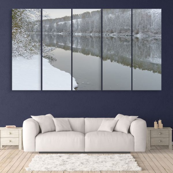 Multiple Frames Beautiful Landscape Wall Painting for Living Room