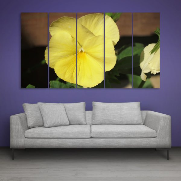 Multiple Frames Beautiful Flower Wall Painting for Living Room