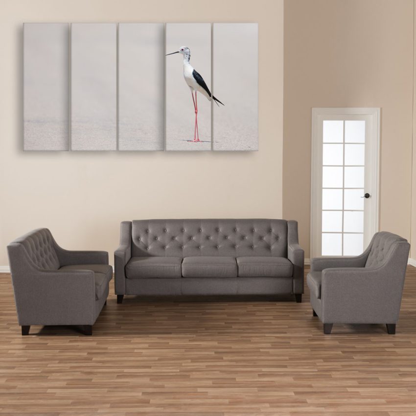 Multiple Frames Beautiful Bird Wall Painting for Living Room