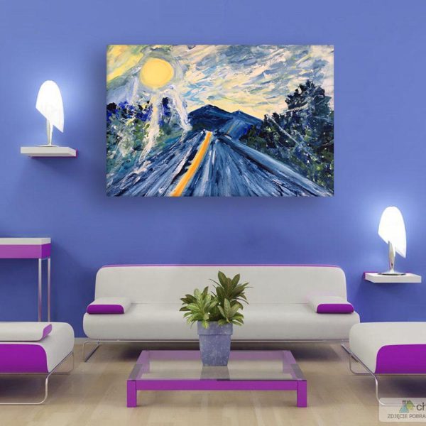 Canvas Painting - Beautiful Nature Art Wall Painting for Living Room