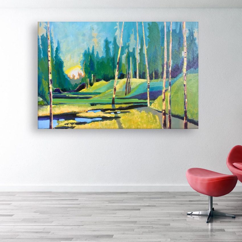 Canvas Painting - Modern Art Wall Painting for Living Room