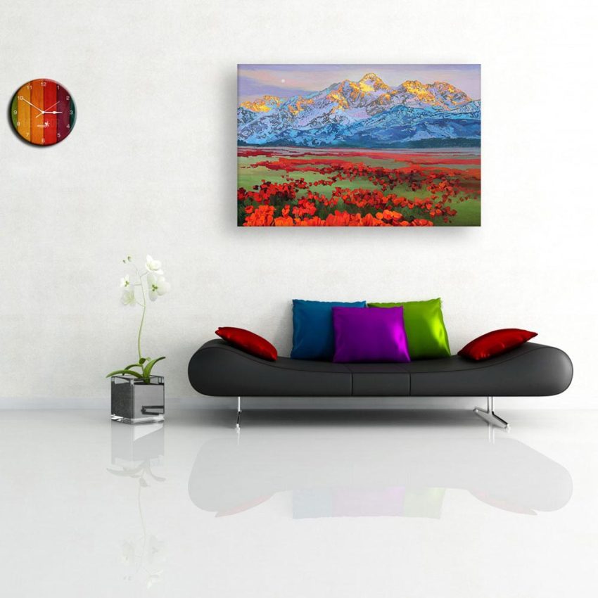 Canvas Painting - Beautiful Nature Art Wall Painting for Living Room