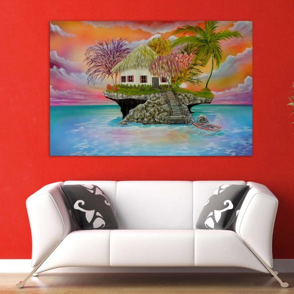 Canvas Painting - Beautiful Nature Art Wall Painting for Living Room