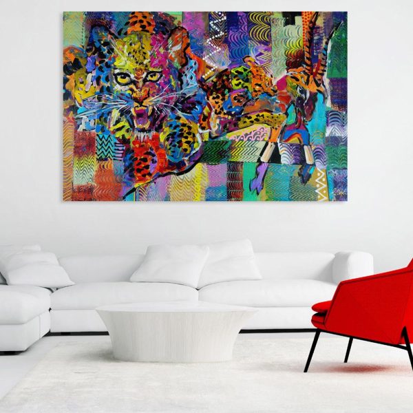 Canvas Painting - Beautiful Modern Abstract Art Wall Painting for Living Room