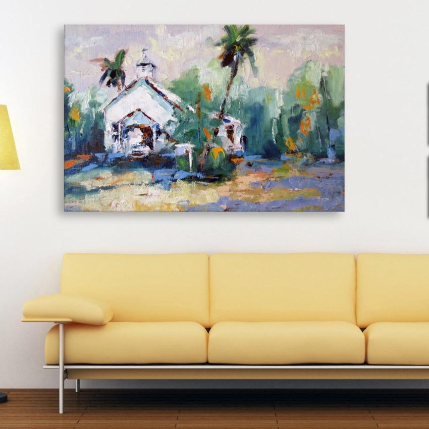 Canvas Painting - Beautiful Nature Modern Art Wall Painting for Living Room