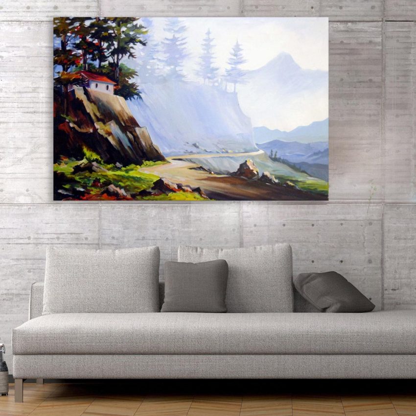 Canvas Painting - Beautiful Nature Modern Art Wall Painting for Living Room