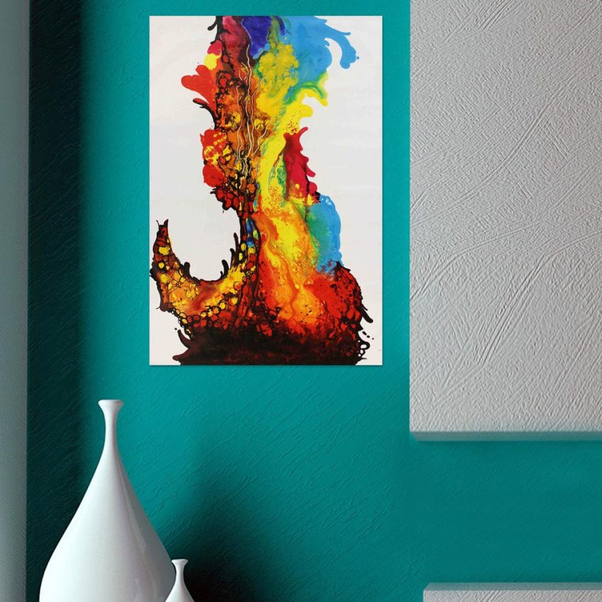 Canvas Painting - Beautiful Modern Abstract Art Wall Painting for Living Room