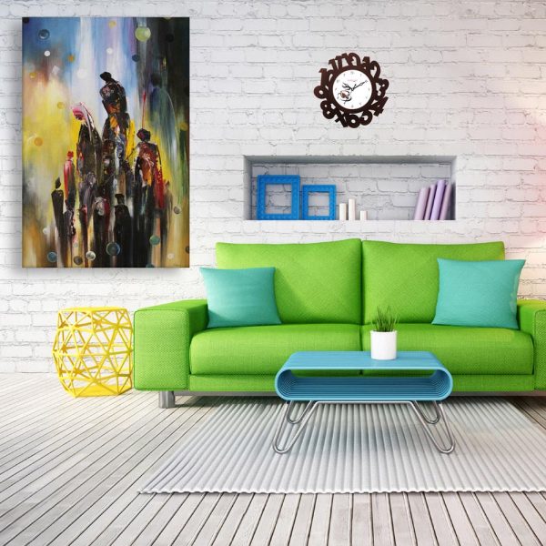 Canvas Painting - Beautiful Modern Abstract Art Wall Painting for Living Room