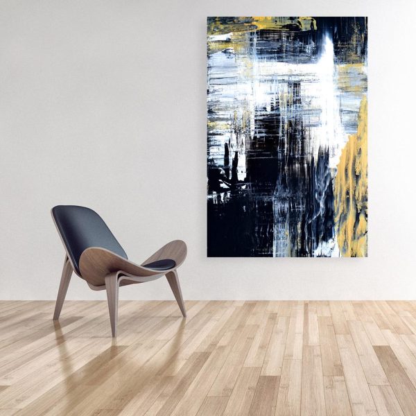 Canvas Painting - Beautiful Modern Abstract Art Wall Painting for Living Room