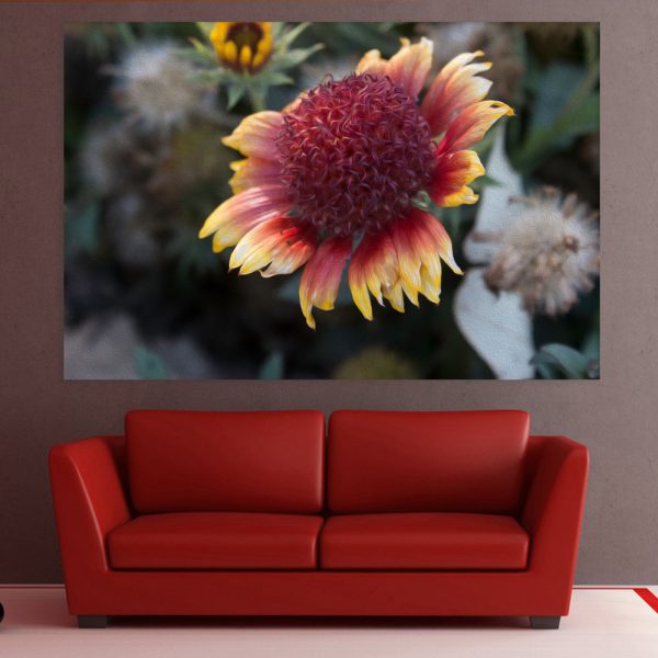 Canvas Painting - Beautiful Flower Floral Art Wall Painting for Living Room