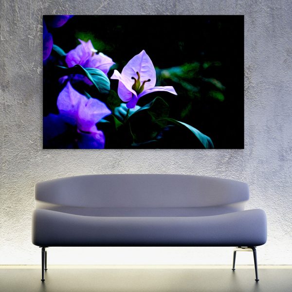 Canvas Painting - Beautiful Flower Floral Art Wall Painting for Living Room