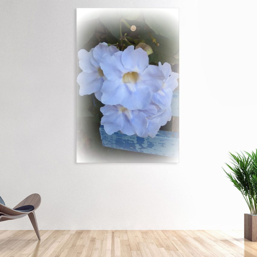 Canvas Painting - Beautiful Flower Floral Art Wall Painting for Living Room