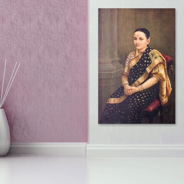 Canvas Painting - Raja Ravi Varma Painting - Wall Painting for Living Room