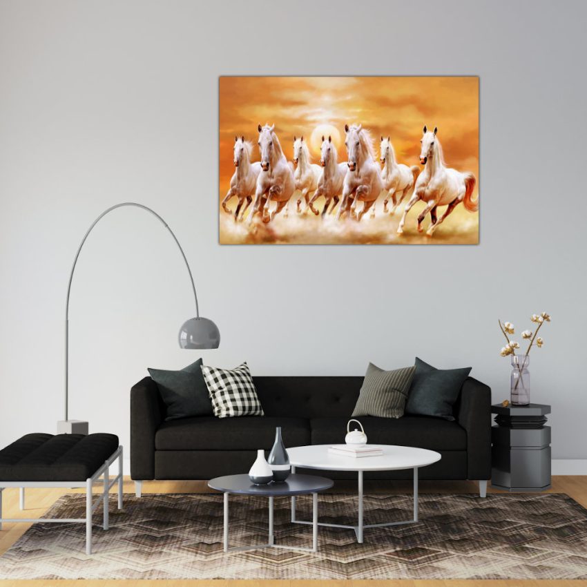 7 Running Vastu Horses Photo