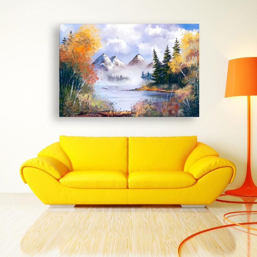 Canvas Painting - Beautiful Nature Art Wall Painting for Living Room