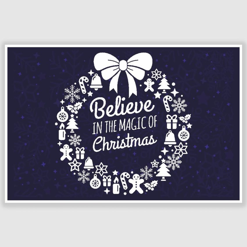 Magic of Christmas Poster (12 x 18 inch)