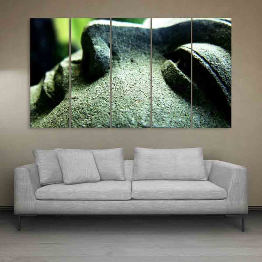 Multiple Frames Buddha Beautiful Wall Painting (150cm X 76cm)