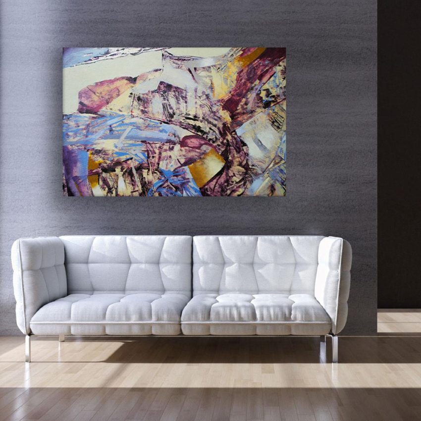 Canvas Painting - Modern Abstract Art Wall Painting for Living Room