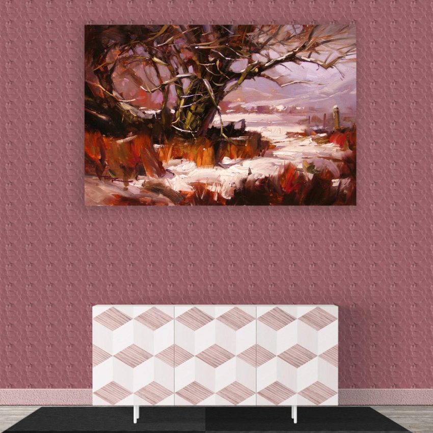 Canvas Painting - Beautiful Nature Modern Art Wall Painting for Living Room