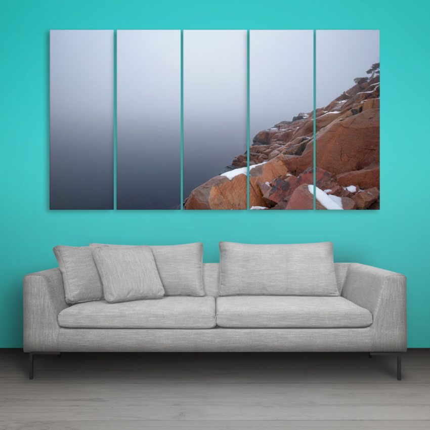 Multiple Frames Beautiful Sea Wall Painting for Living Room